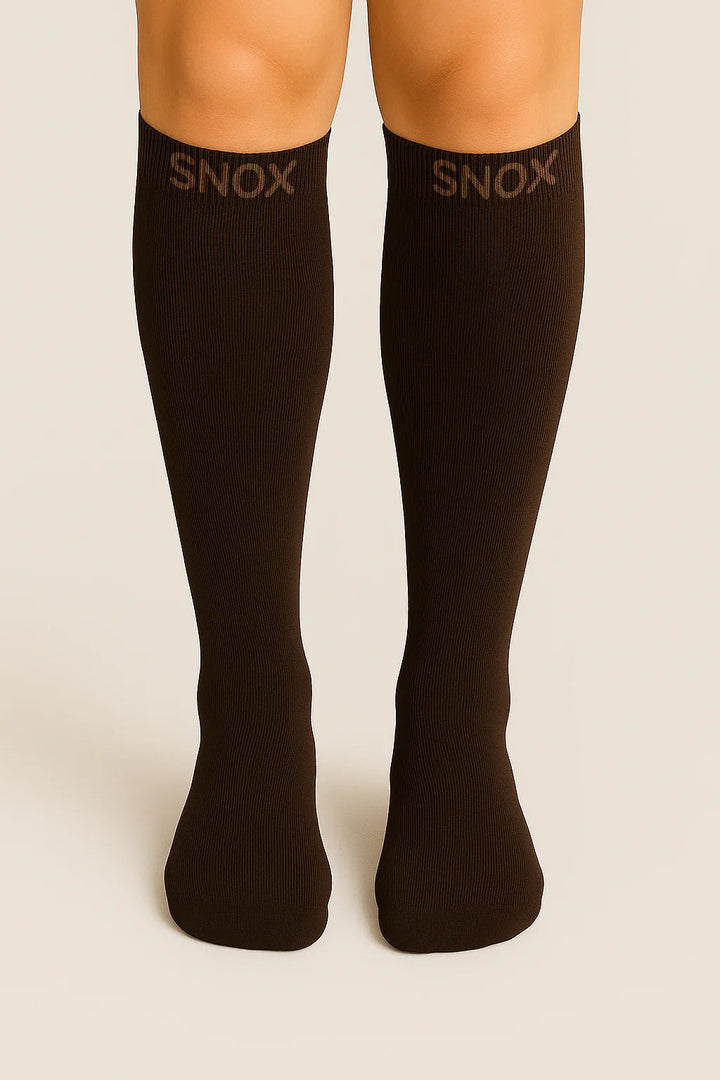 Brown Compression Socks