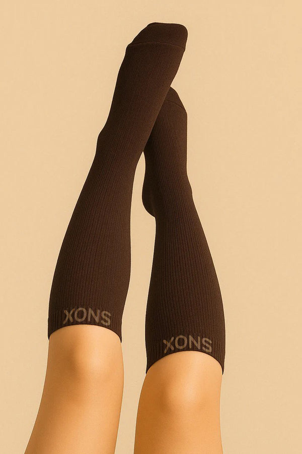 Brown Compression Socks