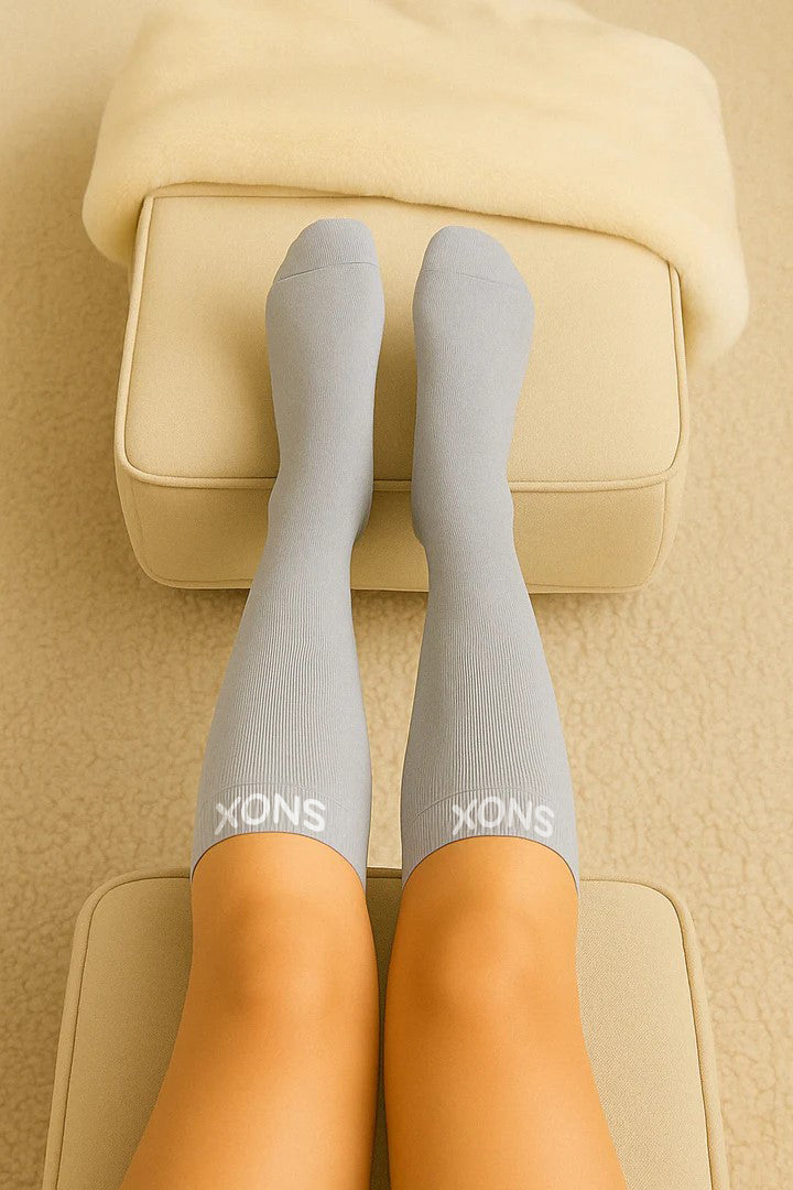 Light Grey Compression Socks