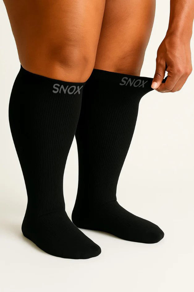 Black PlusFit™ Socks
