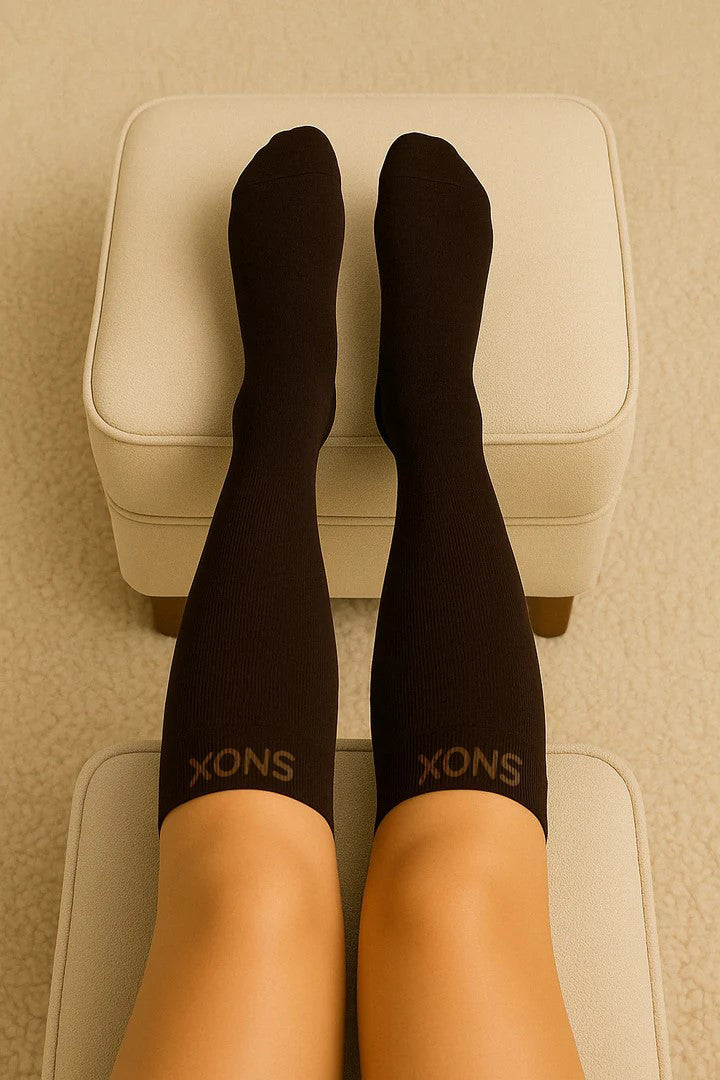Brown Compression Socks