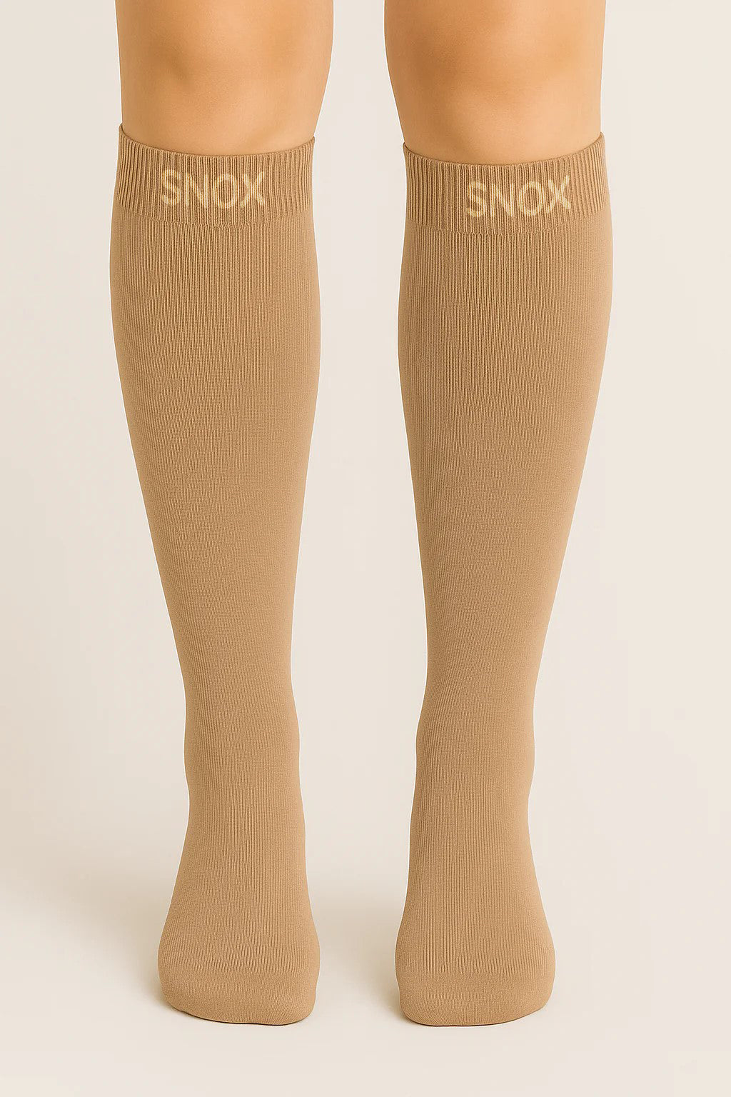 Light Brown Compression Socks