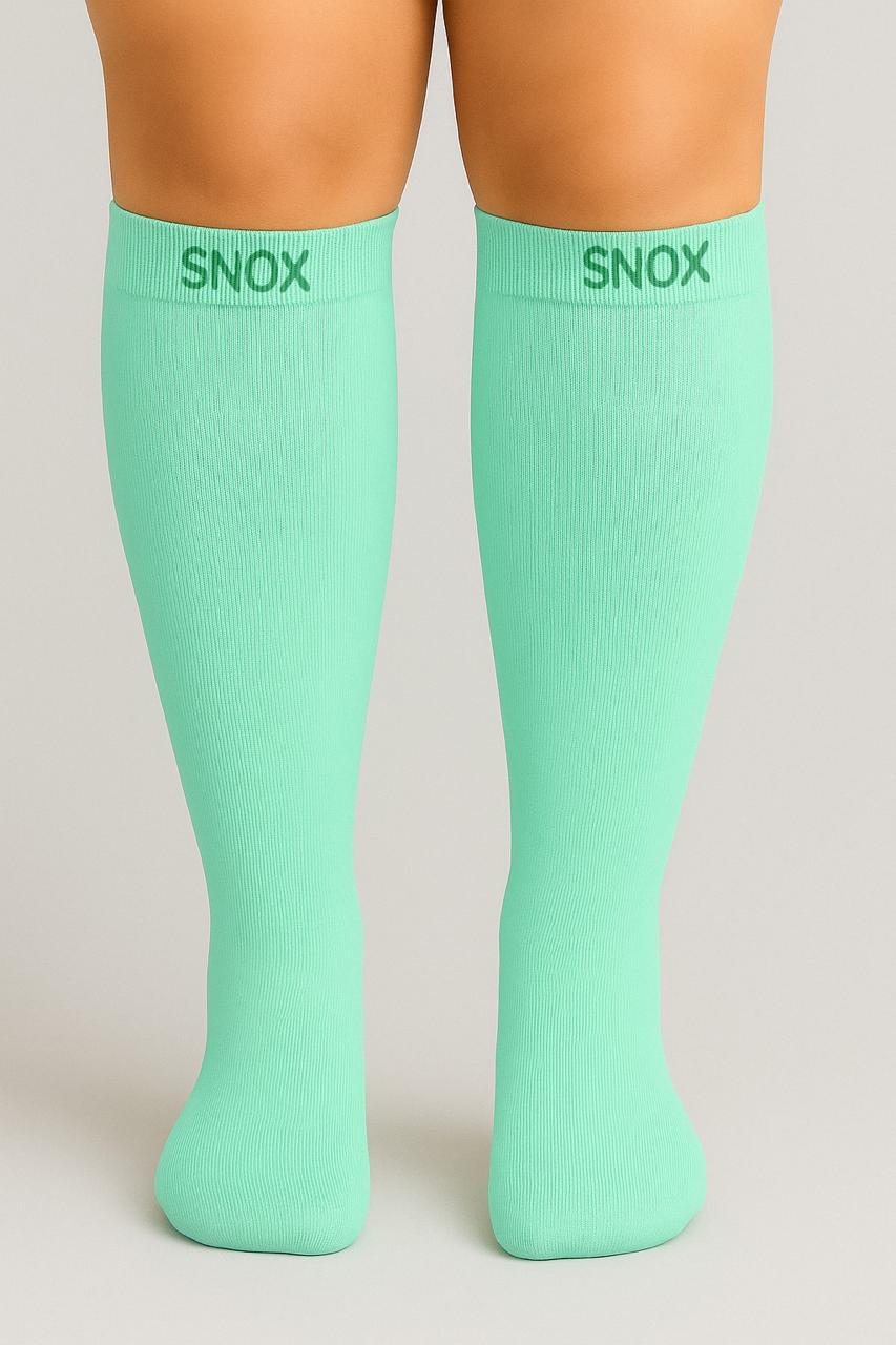 Mint Green Compression Socks