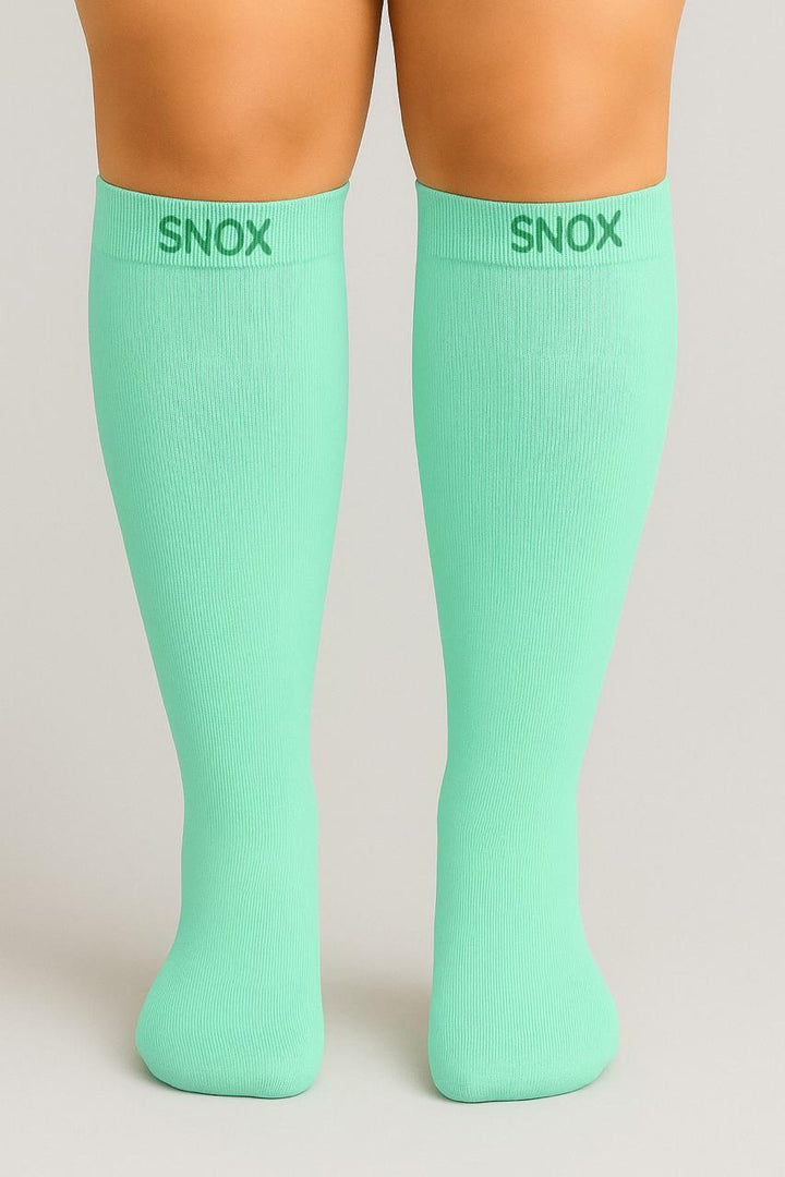 Mint Green Compression Socks