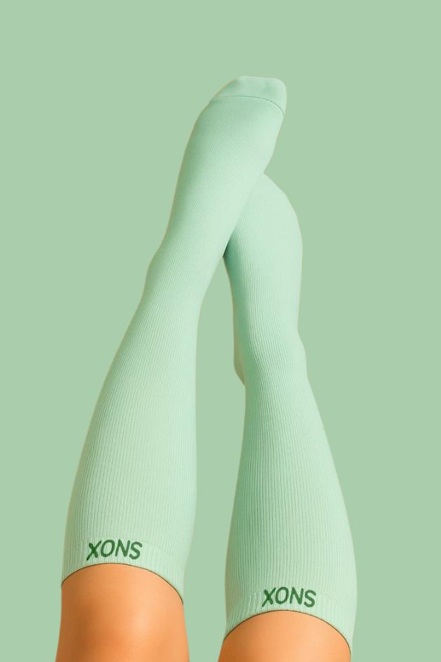 Mint Green Compression Socks