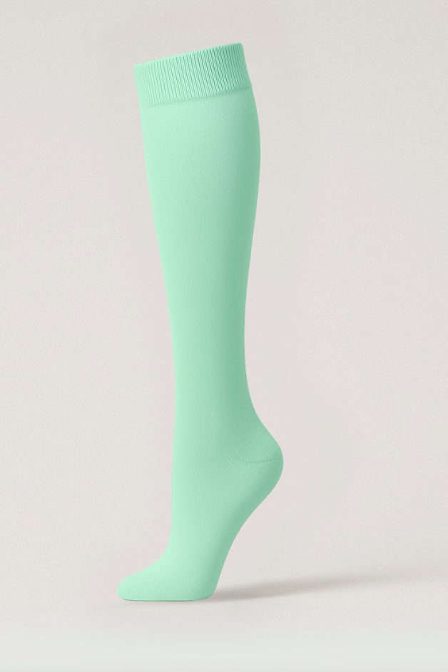 Mint Green Compression Socks