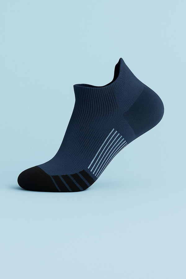 Navy Blue Ankle Compression Socks