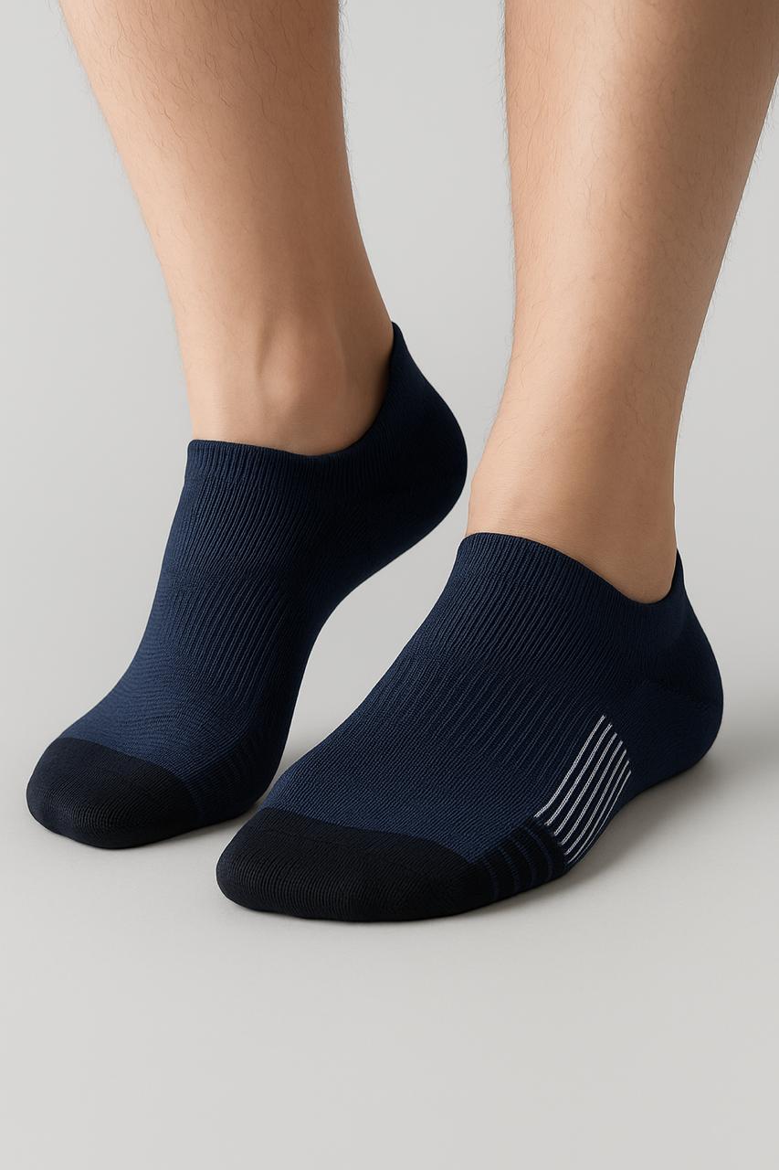 Navy Blue Ankle Compression Socks