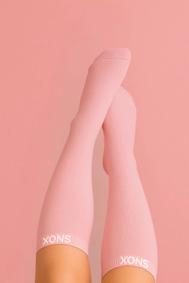 Pink Compression Socks