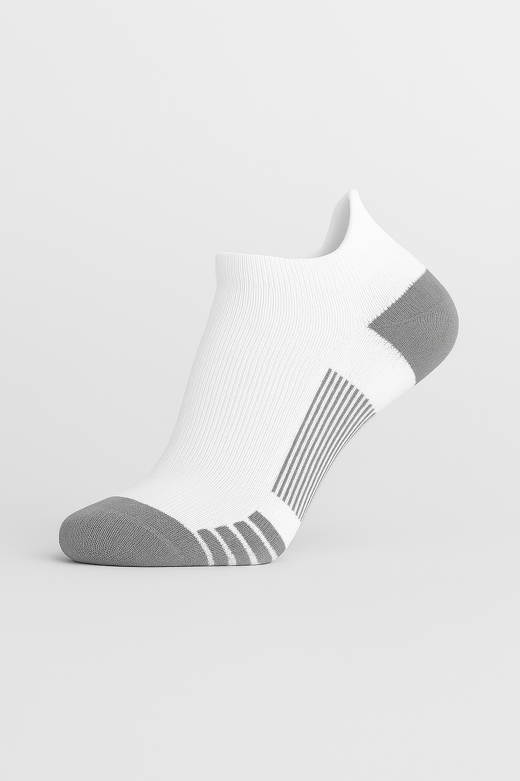 White Ankle Compression Socks