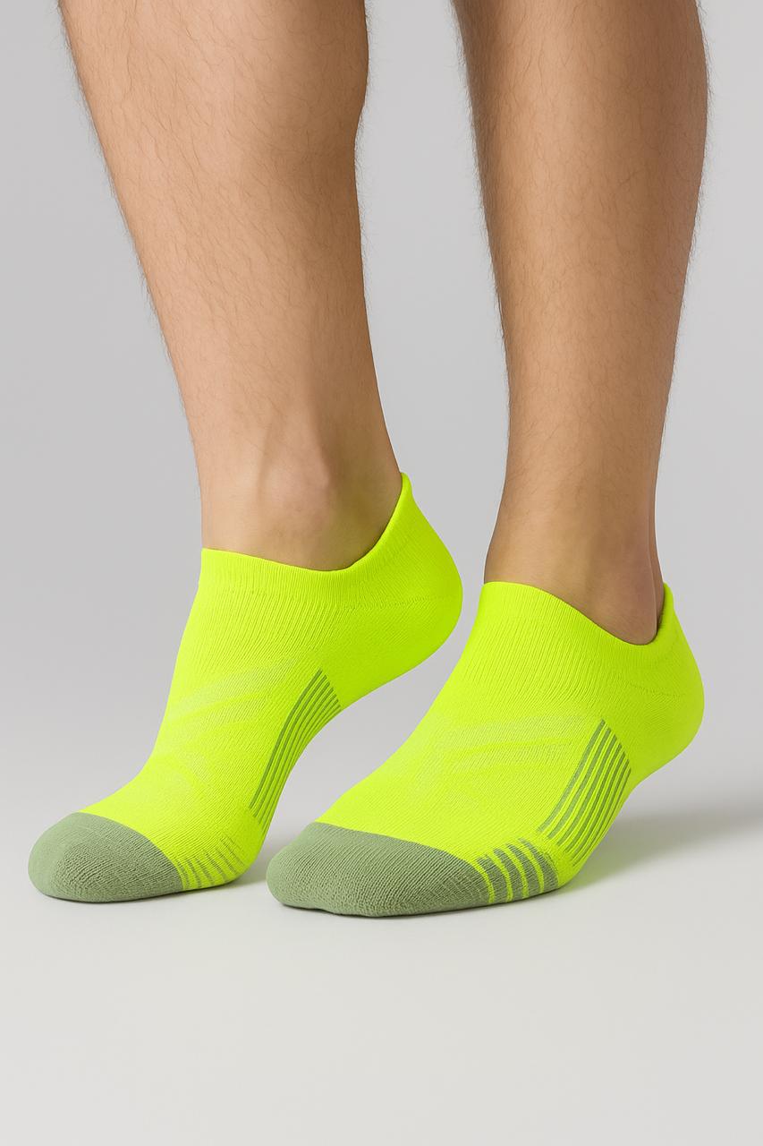 Yellow Ankle Compression Socks