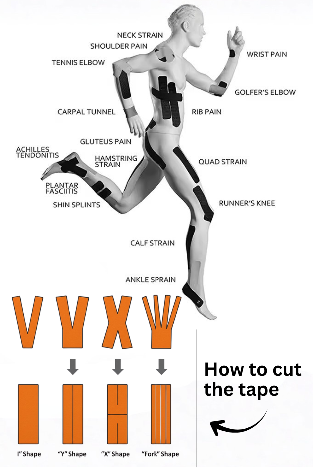 Collants de compression noirs pour femmes