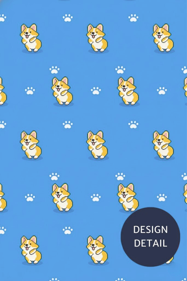 Puppies Blue Compression Socks