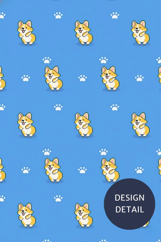 Puppies Blue Compression Socks