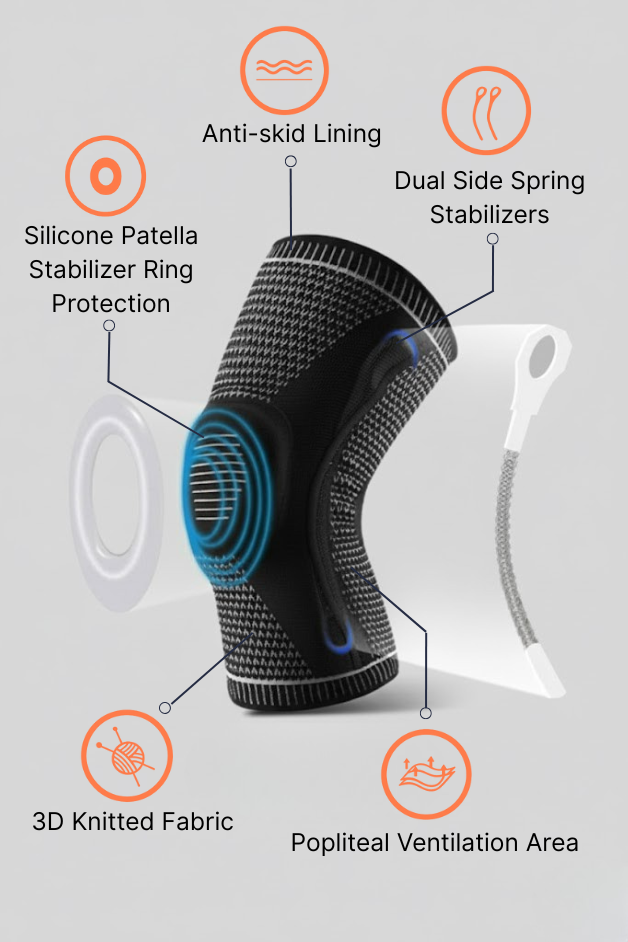 Mallas de compresión negras para mujer