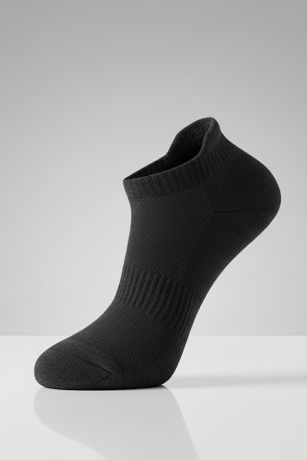 Black Daily Ankle Compression Socks