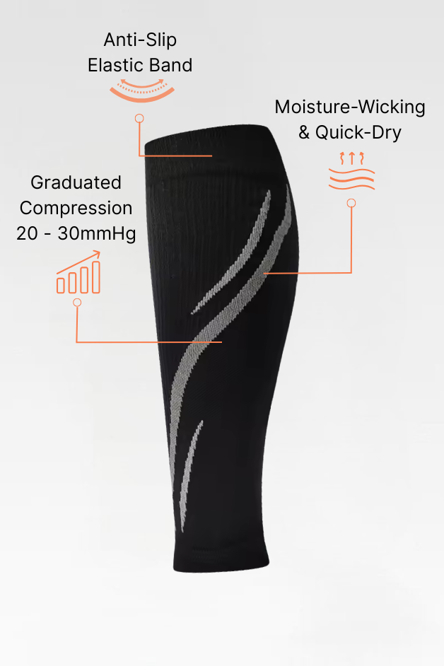 Mallas de compresión negras para mujer