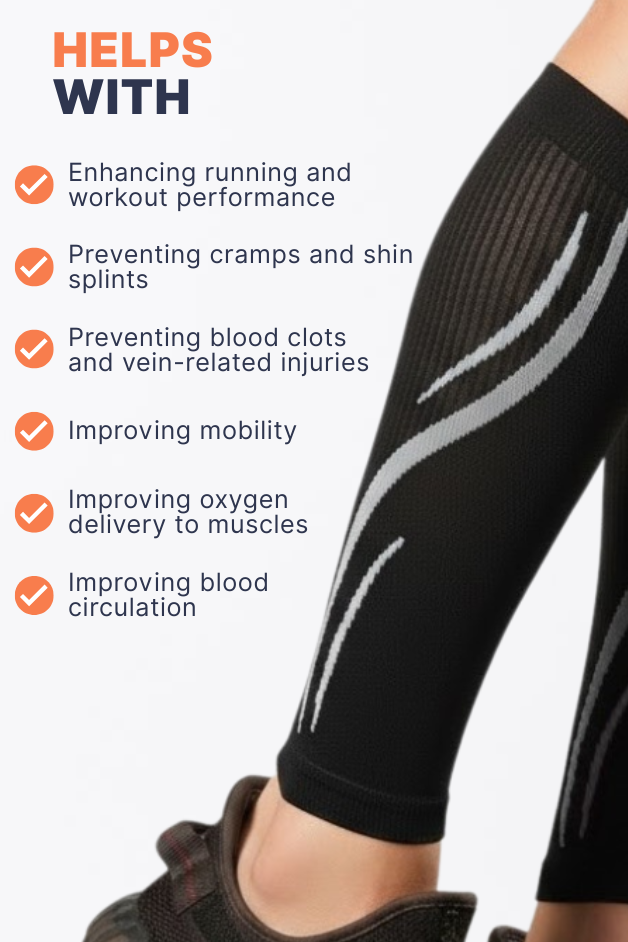 Mallas de compresión negras para mujer