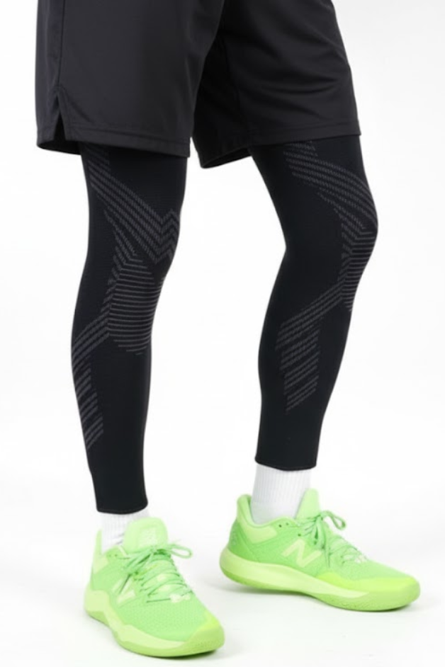 Mallas de compresión negras para mujer