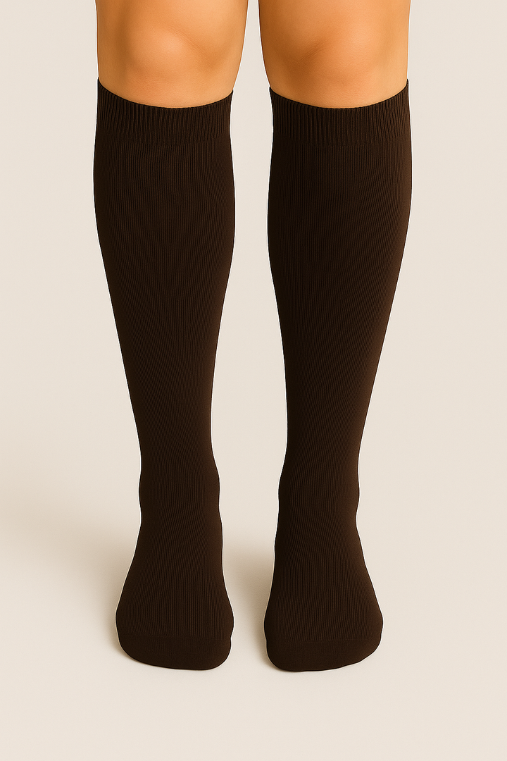 Brown Compression Socks