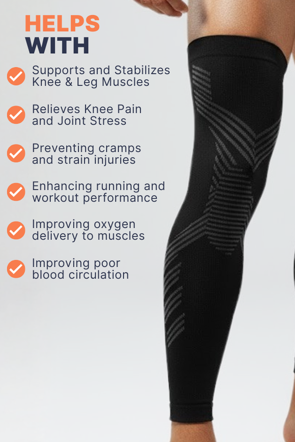 Mallas de compresión negras para mujer