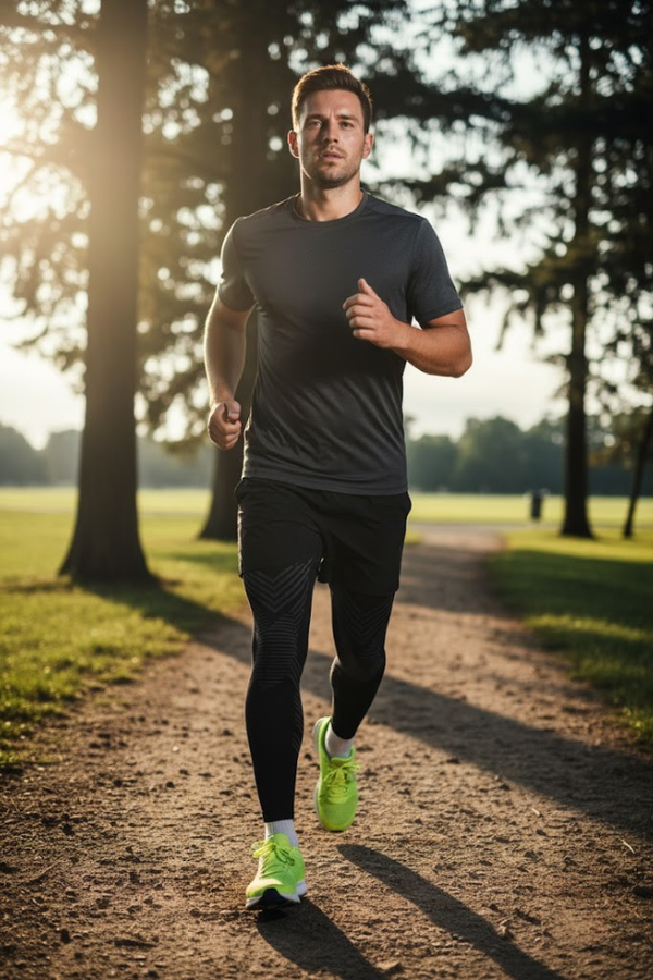 Mallas de compresión negras para mujer