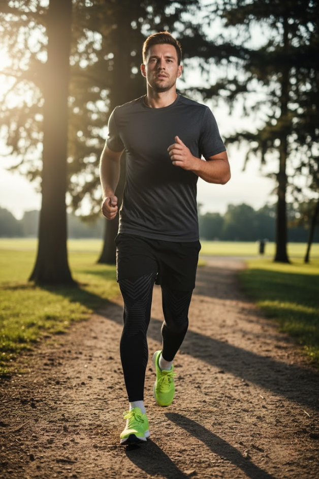 Mallas de compresión negras para mujer