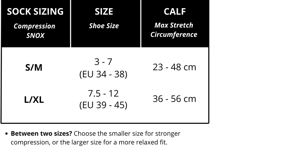 Lily Black Compression Socks