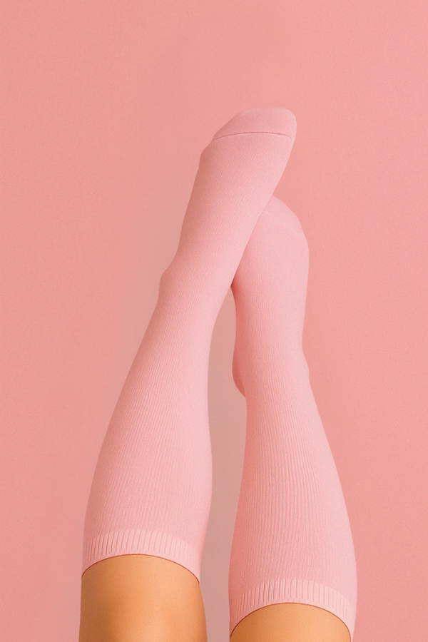 Pink Compression Socks