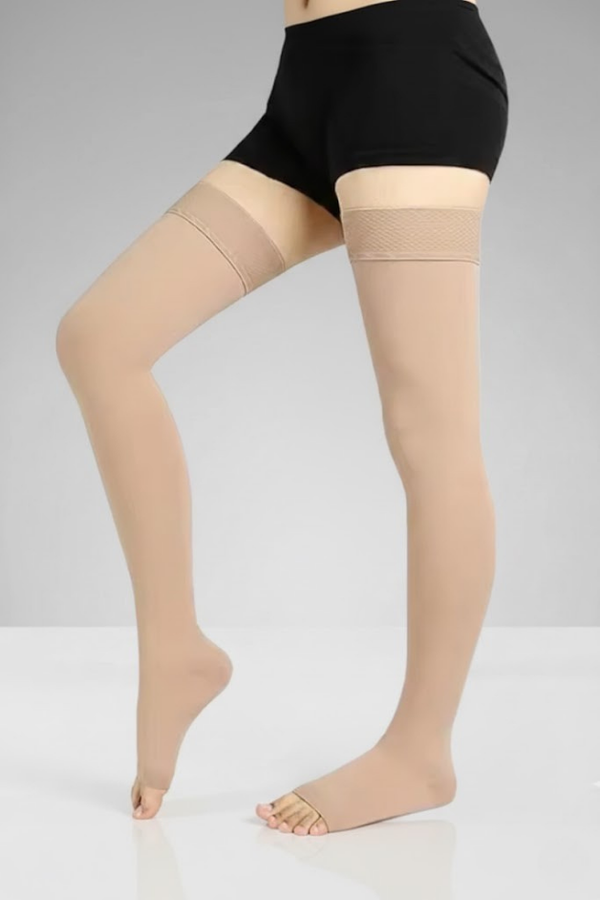 Mallas de compresión negras para mujer