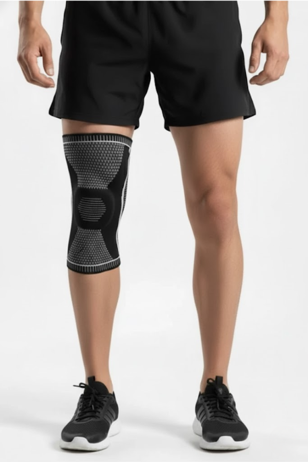 Mallas de compresión negras para mujer