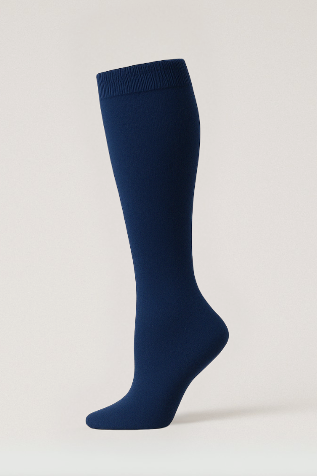 Navy Blue Compression Socks