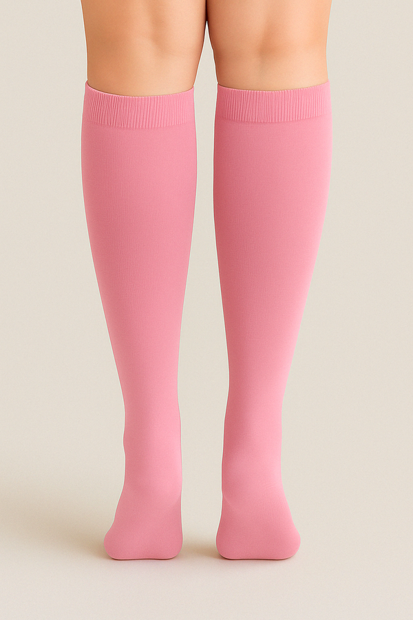Pink Compression Socks