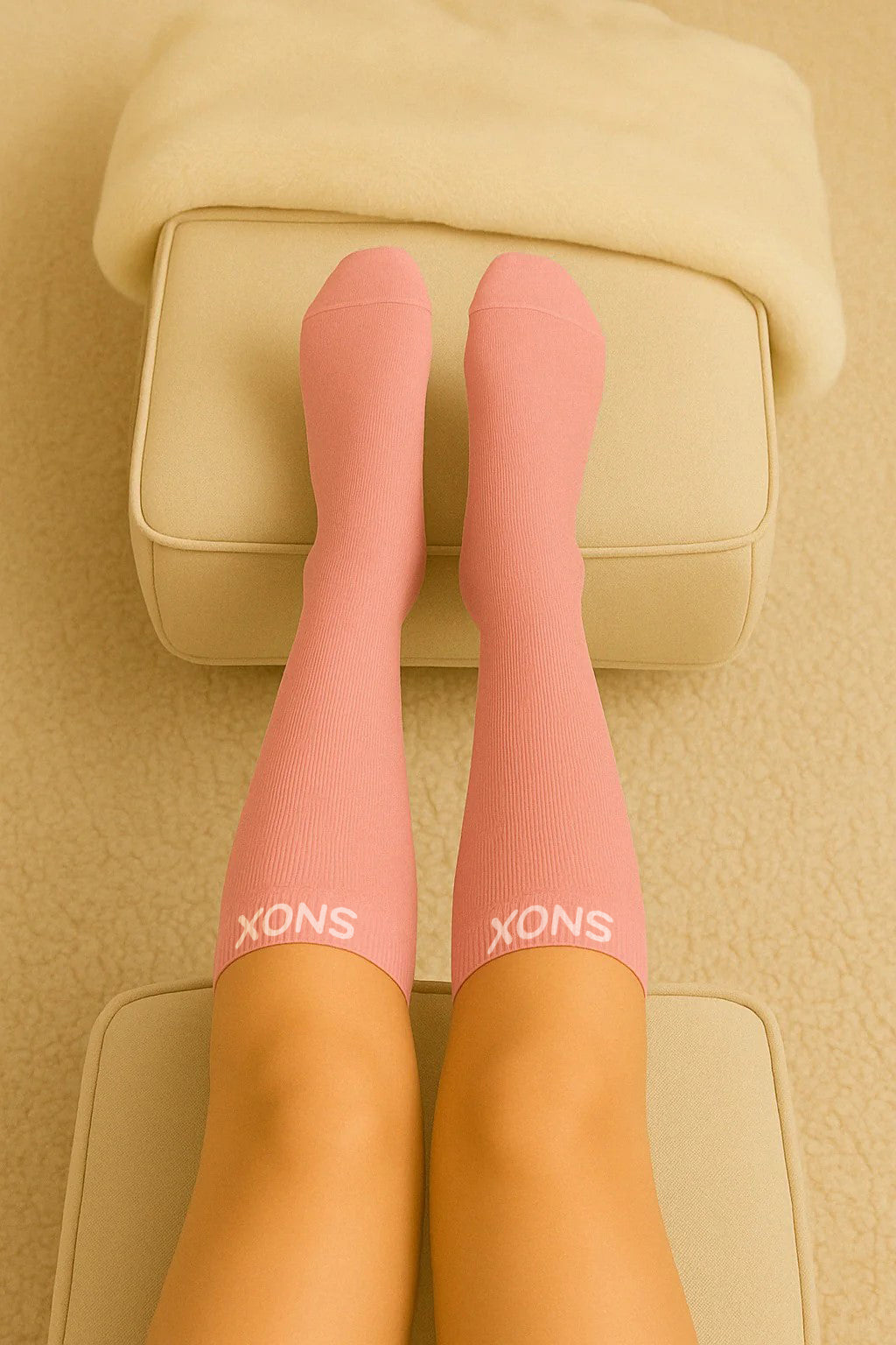 Pink Compression Socks