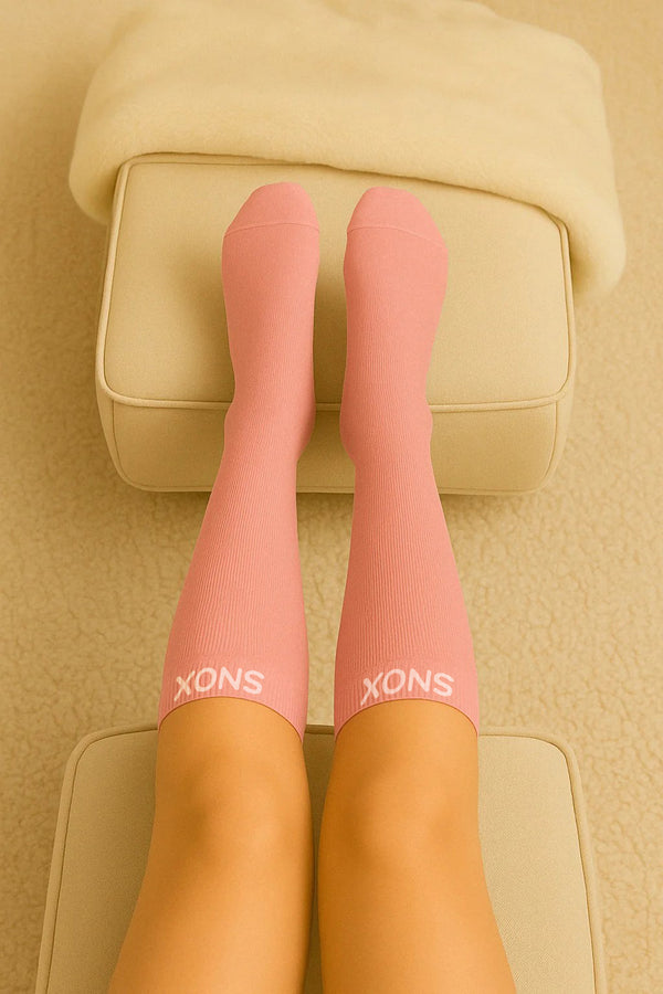 Pink Compression Socks