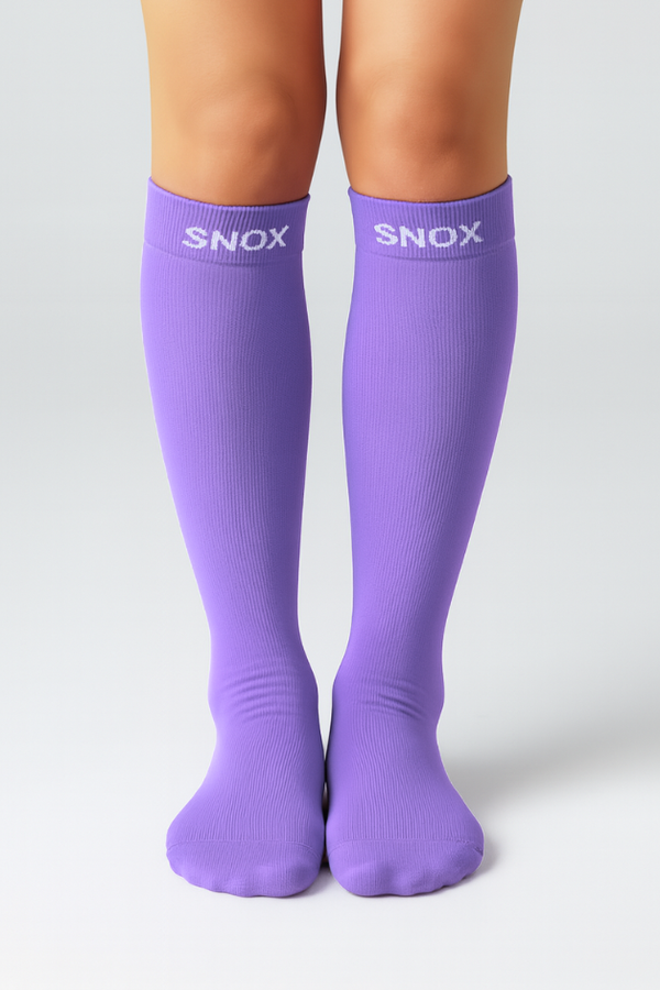 Purple Compression Socks