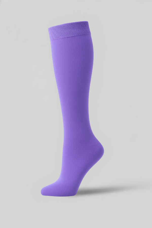 Purple Compression Socks